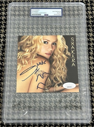 Shakira firmato autografato - shakira,