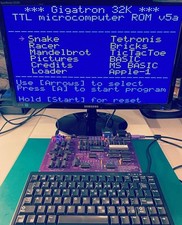 Gigatron ttl bit homebrew - gigatron,
