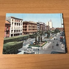CARTOLINA COLORI VINTAGE COLLEZIONE BARI CORSO CAVOUR 
