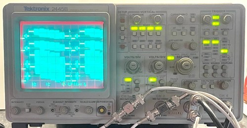 Tektronix oscilloscopio 2445b - oscilloscopio,