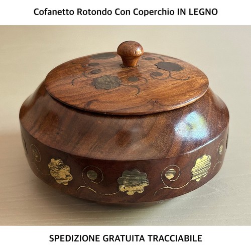 Scatola rotona con - scatola, coperchio