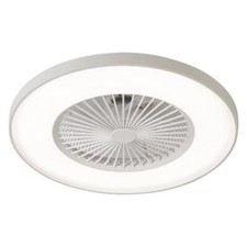 Perenz Ventilatore da Soffitto con Telecomando e Luce Ø 58 cm Bianco 7133 B IR