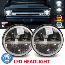 2 fari led 7 pollici omologati