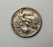 20 CENTESIMI LIBERTA' LIBRATA