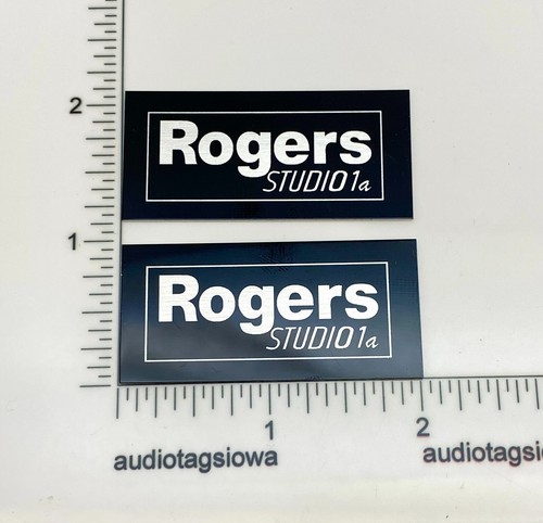 Rogers studio speaker grill - studio, 1a