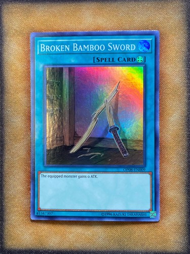 Yugioh broken bamboo sword - broken,