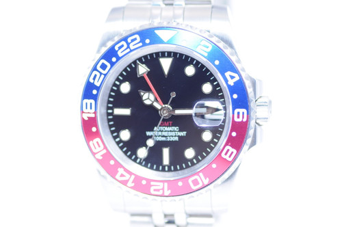 Orologio automatico nh34 - automatico, gmt