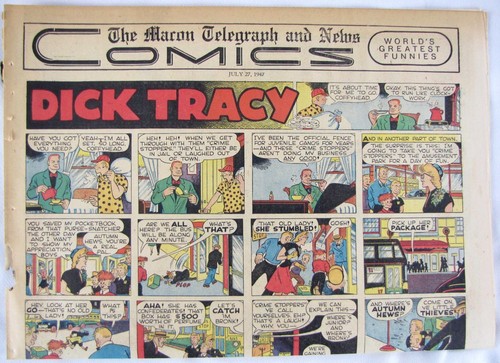 Fumetti giornale vintage - fumetti,