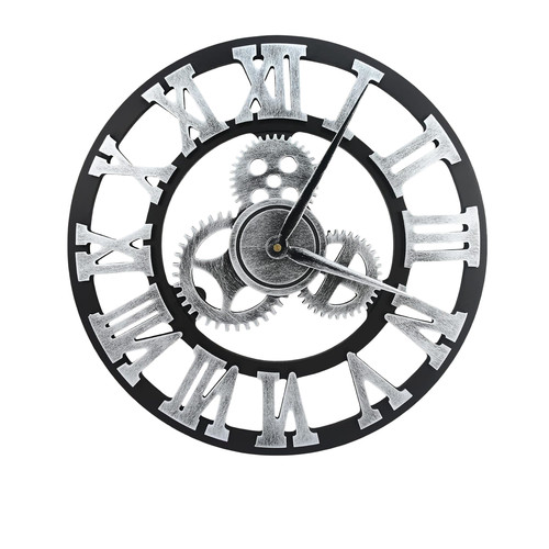 Orologio parete argento - parete, in