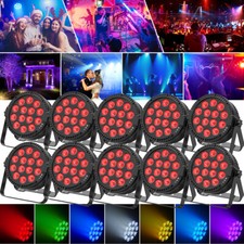 10pcs 14LED Par Light DMX RGBW