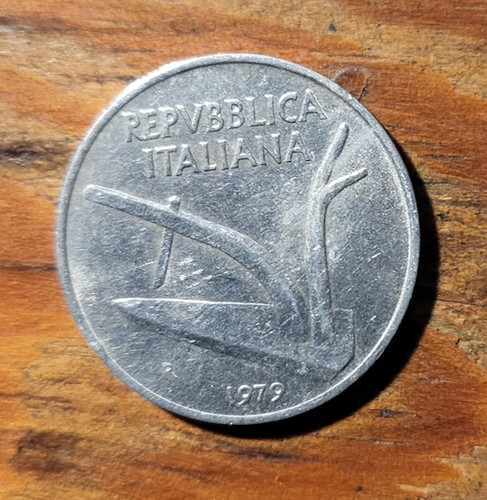 Moneta lire del 1979 - da,