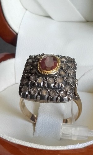 Antica parure anello - , e