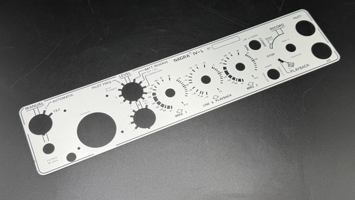 Nagra l aluminum front - aluminum,