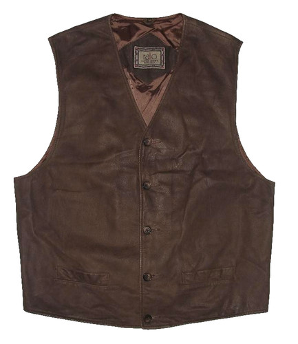 Italllo gilet vera pelle - gilet,