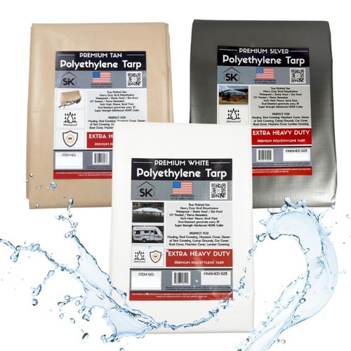 Extreme heavy duty poly - heavy, tarp