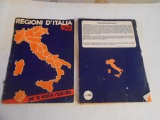 Album figurine REGIONI D'ITALIA ED.FLASH 1981 SOLO RECUPERO FIGURINE LEGGI INS.