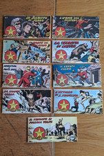 Lo sceriffo di ferro , formato striscia, serie completa 1/9 edizione anastatica