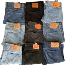LEVI'S 501 JEANS GRADO A VINTAGE GAMBA DRITTA W30 W32 W33 W34 W36 W38 W40