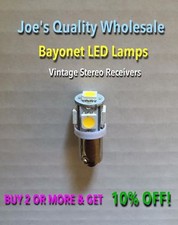 (5) LAMPADE LED A BAIONETTA