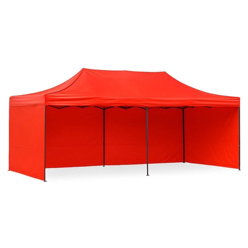 Tenda laterale rossa 12m - , per