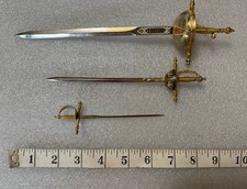 Set di 3 apri lettere decorati