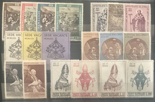 Vaticano 1963 423 441 - 1963, **