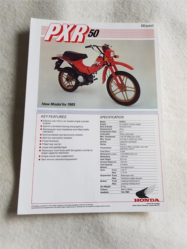 Scheda tecnica vendita moto