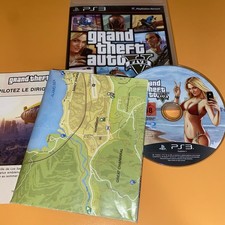 GRAND THEFT AUTO GTA 5 V PS3 Gioco Multilingua ITA Completo Di Mappa Quasi Nuovo
