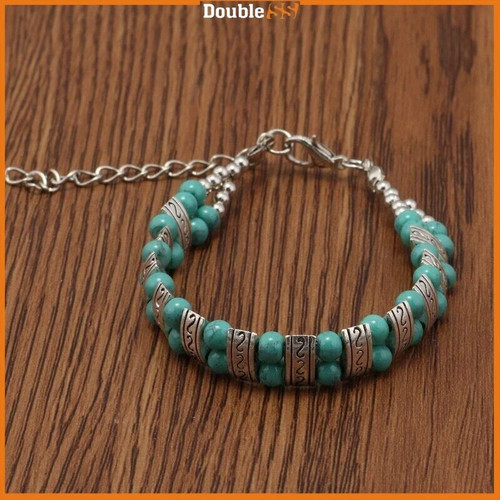 Bracciale tibetano turchese - tibetano,