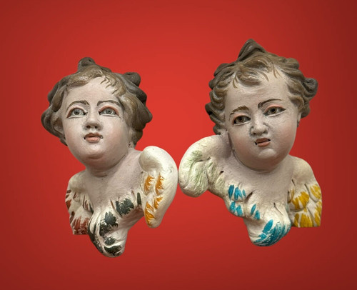 Coppia cherubini angeli - , occhi