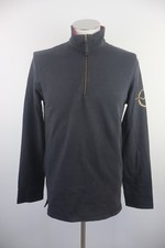 ARMANI JEANS FELPA UOMO Tg M MAN SPORT JACKET SWEATSHIRT VINTAGE CERNIERA COTONE