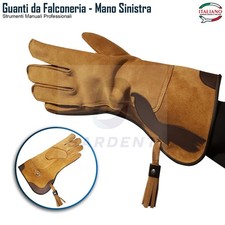 Guanti per Manipolazione Uccelli Caccia Guanta da Falconeria Protezione del Mani