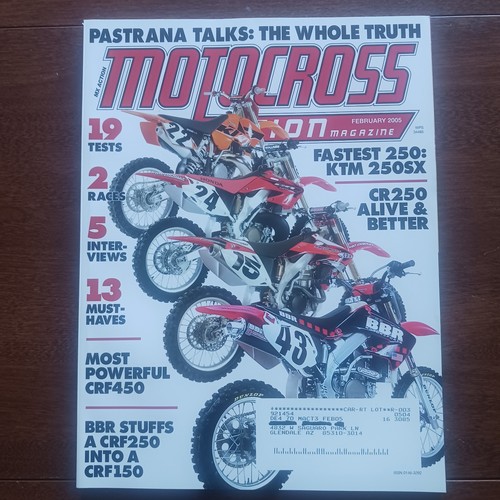Motocross action february - motocross,