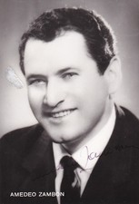 Amedeo ZAMBON, autografo del