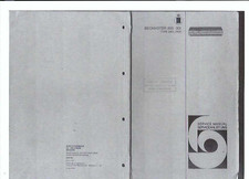 B&O service manual per