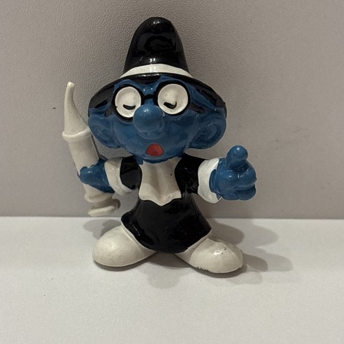 Puffi puffo studente 1981 peyo - puffi,