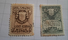 SAN MARINO 1907 STEMMI N.47-48