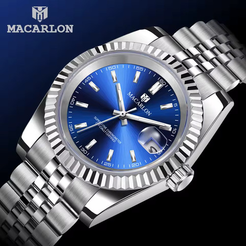 Macarlon 39mm date - 🔝, |