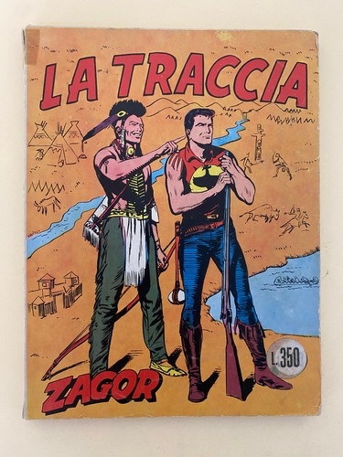 Zagor scritta rossa la - rossa,
