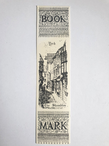 York the shambles bookmark - york,