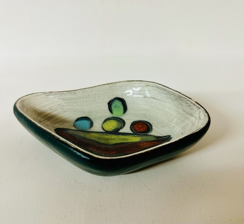 Piatto ceramica avvolto - , pelle