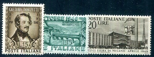 Italia 1948 761 - 761-762,771, **