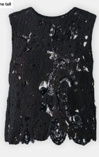 ONLY Top donna nero tg M -