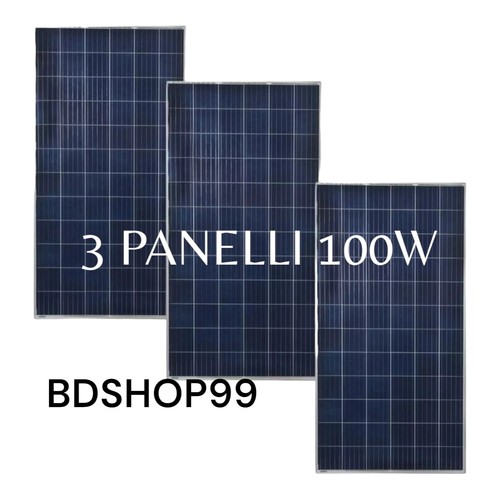Kit pannelli fotovoltaico 3 - pannelli,