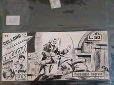 COPERTINA ORIGINALE  "IL GRANDE BLEK" 30° SERIE nr. 77 DARDO DEL PRINCIPE