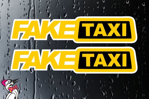 Adesivo auto taxi finto - , x