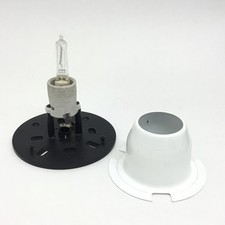 APPLIQUE VINTAGE FLOS GIOVI 1210 LAMPADA BASE PORTALAMPADA LAMP WHITE