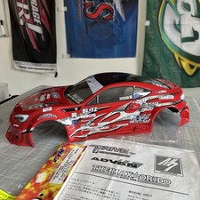 Scocca carrozzeria Yokomo Max Orido Toyota 86 Advan verniciata RC Drift D1GP FRS 1/10