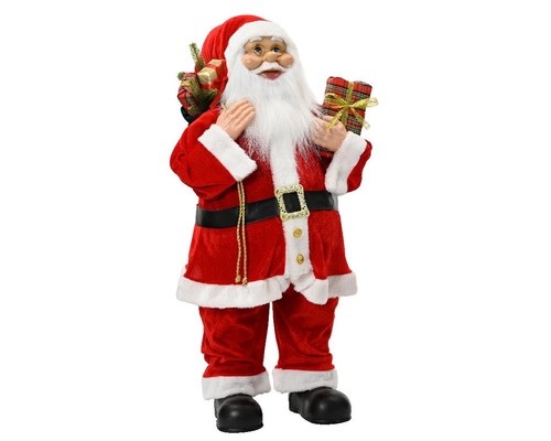 Babbo natale con regalo - con,