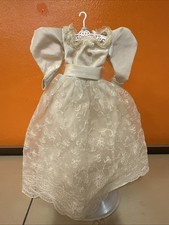 Vestito da sposa Barbie 1990 con Velo e scarpette